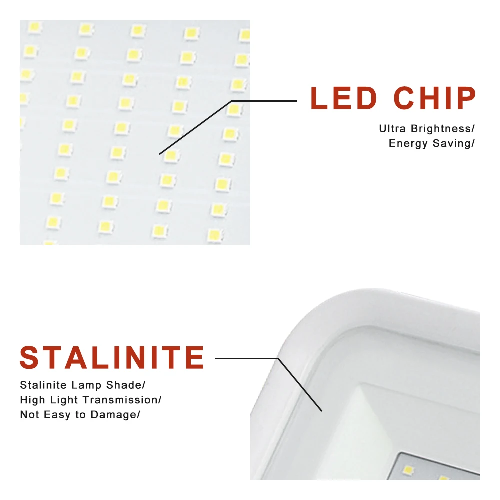 AC220V наружный светодиодный прожектор, достаточная мощность 20 Вт 30 Вт 50 Вт 100 Вт отражатель, водонепроницаемый IP66 Светодиодный прожектор, садовый прожектор, белый