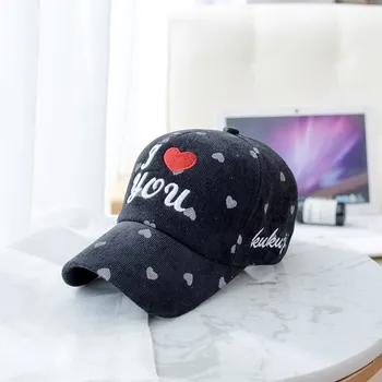 

Boutique Supply of Goods Baby Hat Spring And Autumn Korean-style Versitile Fashion Brim Hat Men And Women Children Fresh Heart B