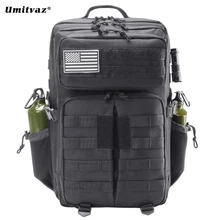 Водонепроницаемый 45L Тактический маскировочный рюкзак для мужчин путешествия на открытом воздухе военный мужской альпинистский Пешие прогулки альпинизм кемпинг сумки Umitvaz
