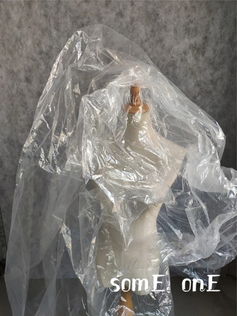 얇은 나일론 플라스틱 원단, TPU 방수, DIY 배경 장식, 비옷, 비닐 가방, 코트, 디자이너 원단