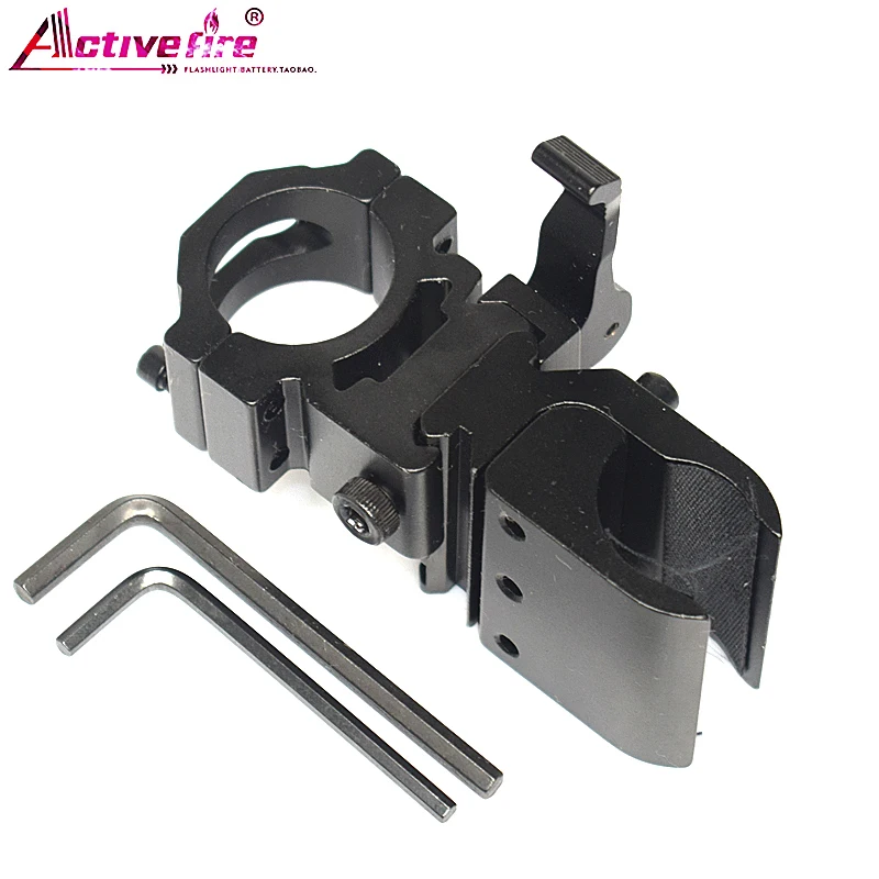 

Activefire QD Quick Release Mount Adapter metal clamp gun mount 25MM Flashlight picatinny tactical Quick Release mount Tactical