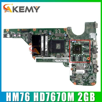 Placa base Original para portátil HP G4-2000 G6-2000, 680570-001, 680570-501, DA0R33MB6F1, HM76, HD, 7670M, 2GB, 100% probado
