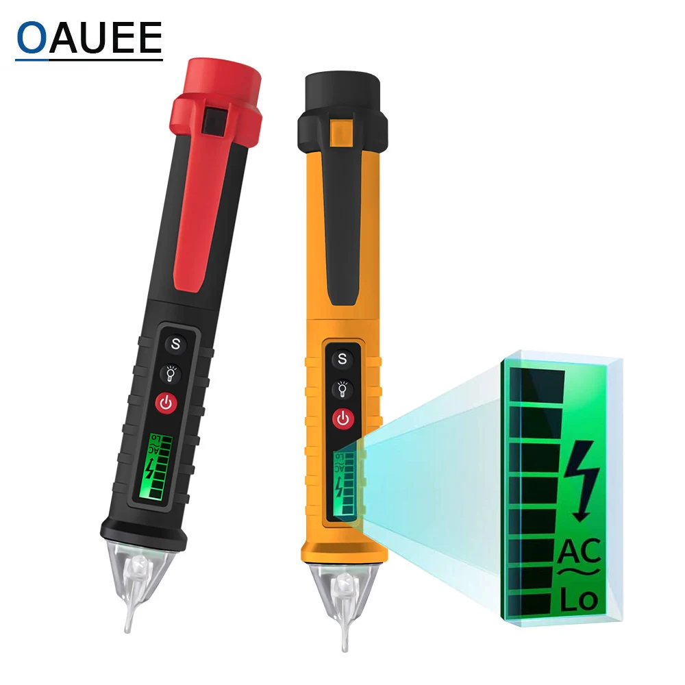 Bolígrafo de contacto inteligente VC1010, Detector de voltaje de CA, medidor, probador, bolígrafo, indicador eléctrico, Sensor LED, comprobador de corriente de voltios