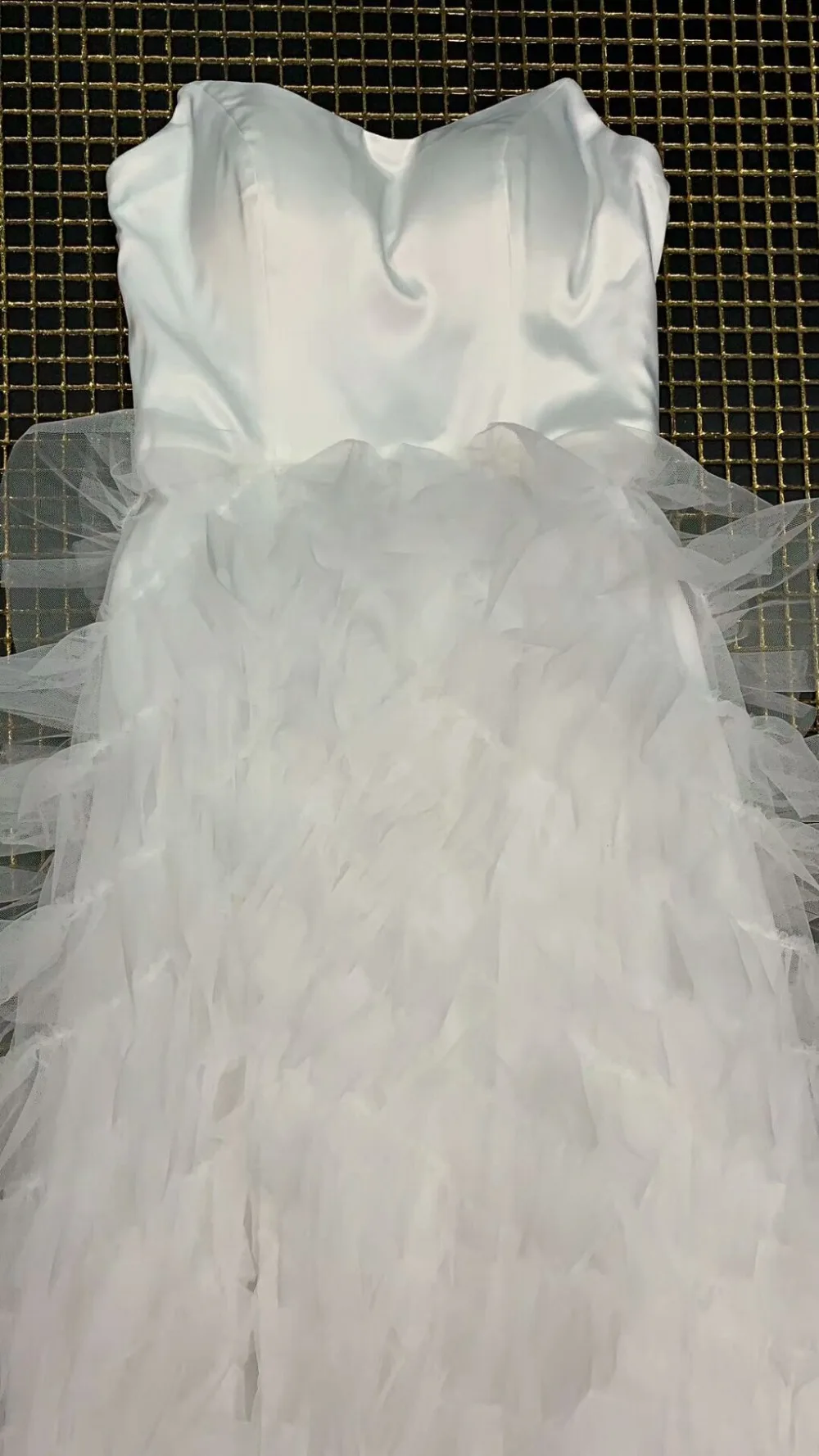 Женское модное белое кружевное платье без бретелек, Бандажное платье Vestidos, вечернее платье знаменитостей, облегающее платье