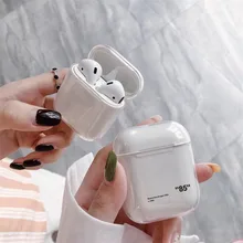 Роскошный уличный чехол с Bluetooth Гарнитурой для Airpods 2, прозрачные аксессуары для наушников, мягкий ТПУ чехол для Air Pods, чехол