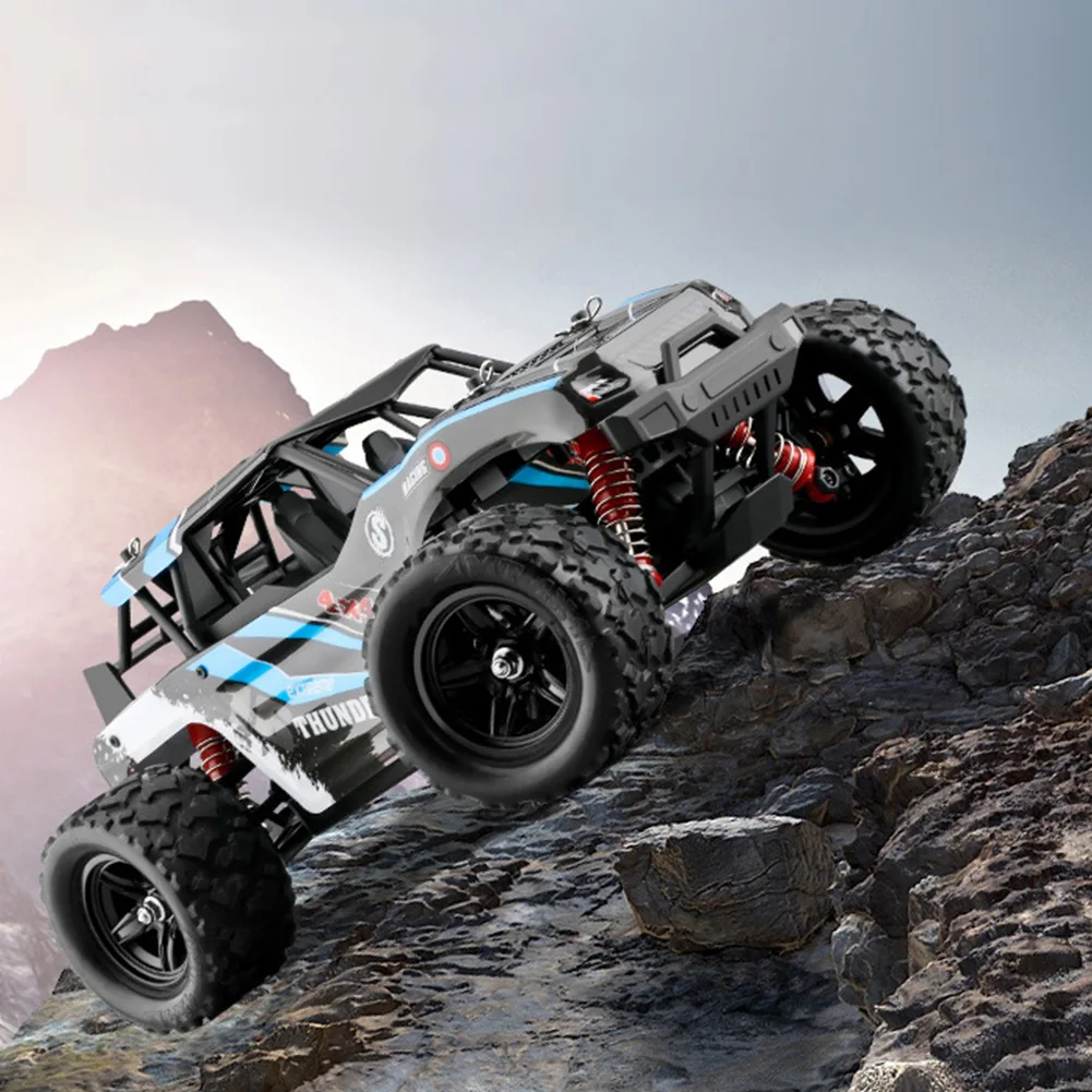 40+ MPH детская модель 2,4 ГГц Высокая скорость 4WD RC автомобиль пластик на батарейках гусеничный 1:18 простота в эксплуатации внедорожный пульт дистанционного управления большой