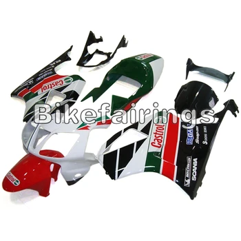 

ABS Plastic Full Fairing Kit For Honda VTR1000 2000 2001 2002 2003 Motorcycle Bodywork Castrol Black