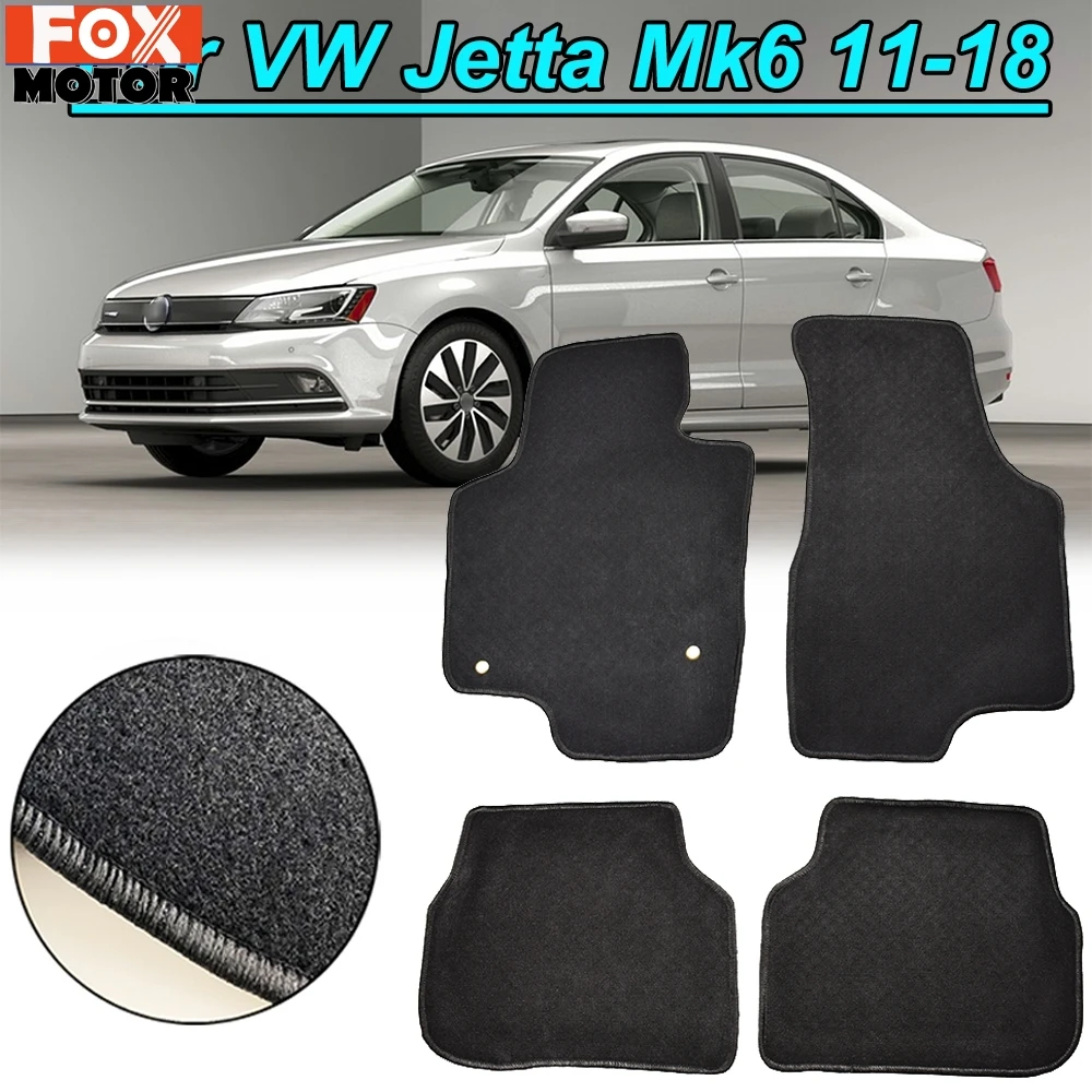 Для VW Jetta Vento A6 LHD 2011 2012 2013 пользовательские автомобильный коврик коврики Авто нейлон сверху и снизу зубы Сварочный аппарат резиновые защитную пленку