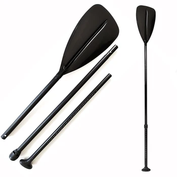 

ThorX PROFI aluminum paddle 175 - 220cm for Stand Up Paddle Board, SUP 3 - part, kayak and boat - black - extra light