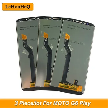 

3 Piece/lot G6 Play LCD For Motorola Moto G6 Play XT1922 LCD Display Touch Screen Digitizer Assembly For Moto G6 Play Display