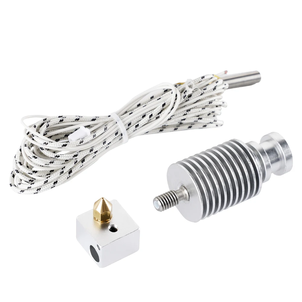 KINGROON KP3S Hotend Kit For Titan Extruder 1.75mm Filament MK8 0.4mm Nozzle Hot End - 4