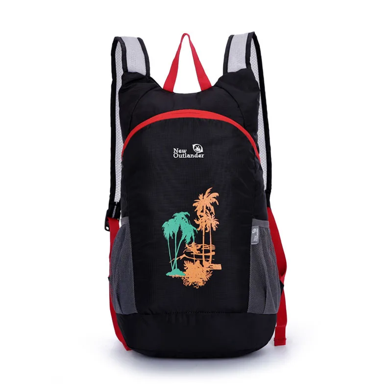 Outdoor Folding Backpack Travel Nylon Backpack Lightweight Backpack Outdoor Casual Sports Bag