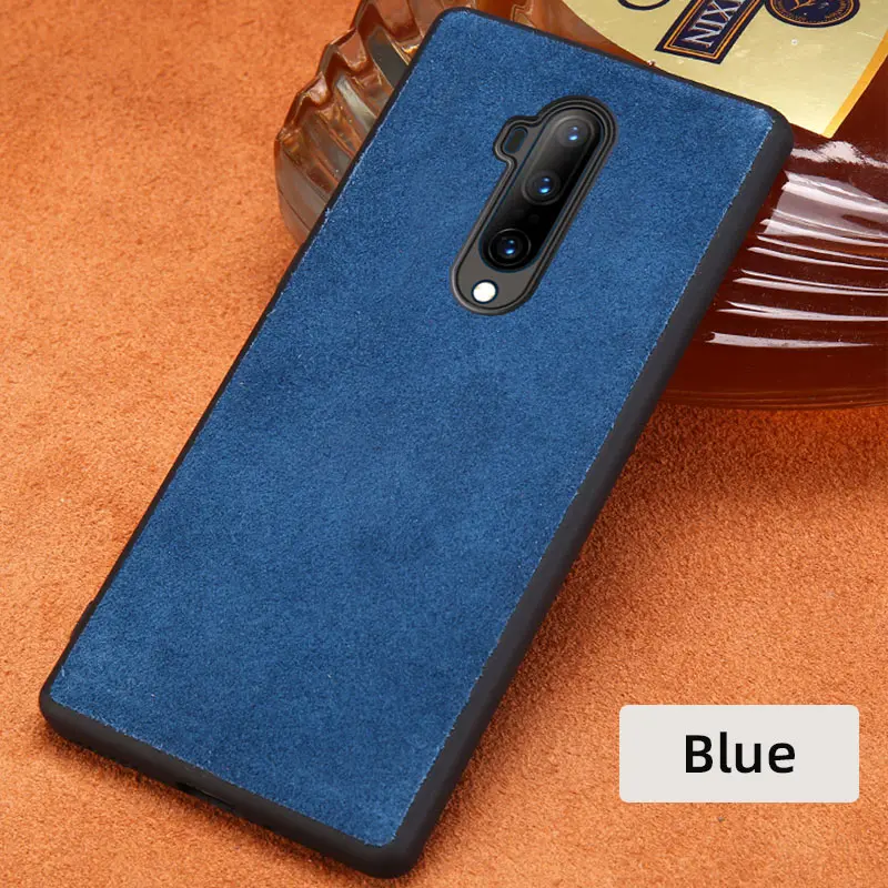 H169 Чехол для телефона из натуральной коровьей замши для Oneplus 7T 7 Pro 6 6T 7 TPRO, чехол One Plus 7T Pro 5 5T 7 7Pro 360, полный защитный чехол - Цвет: H169