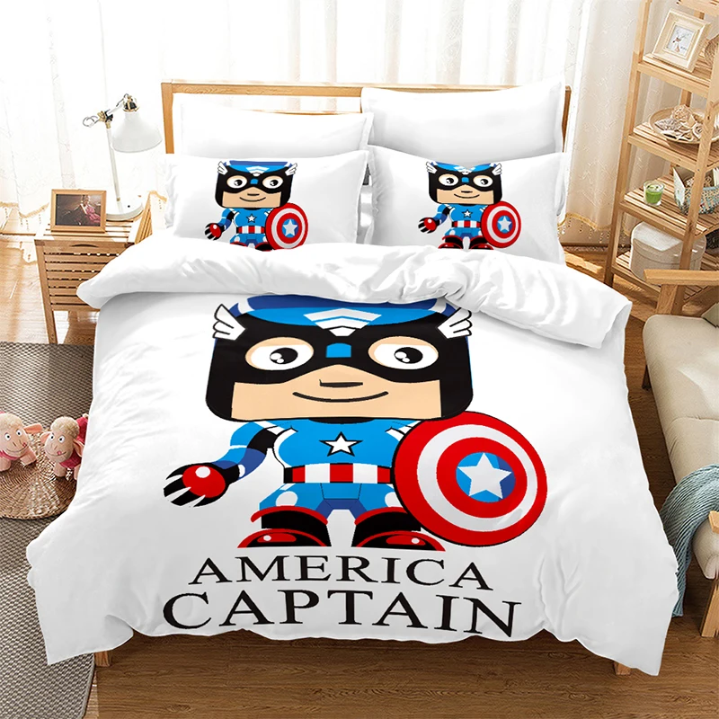 Bedding Set  BeddingOutlet 3D Print Cartoon Cute  Duvet Cover Children Single Twin King Sizebedroom Decro Bedclothes 3pcs