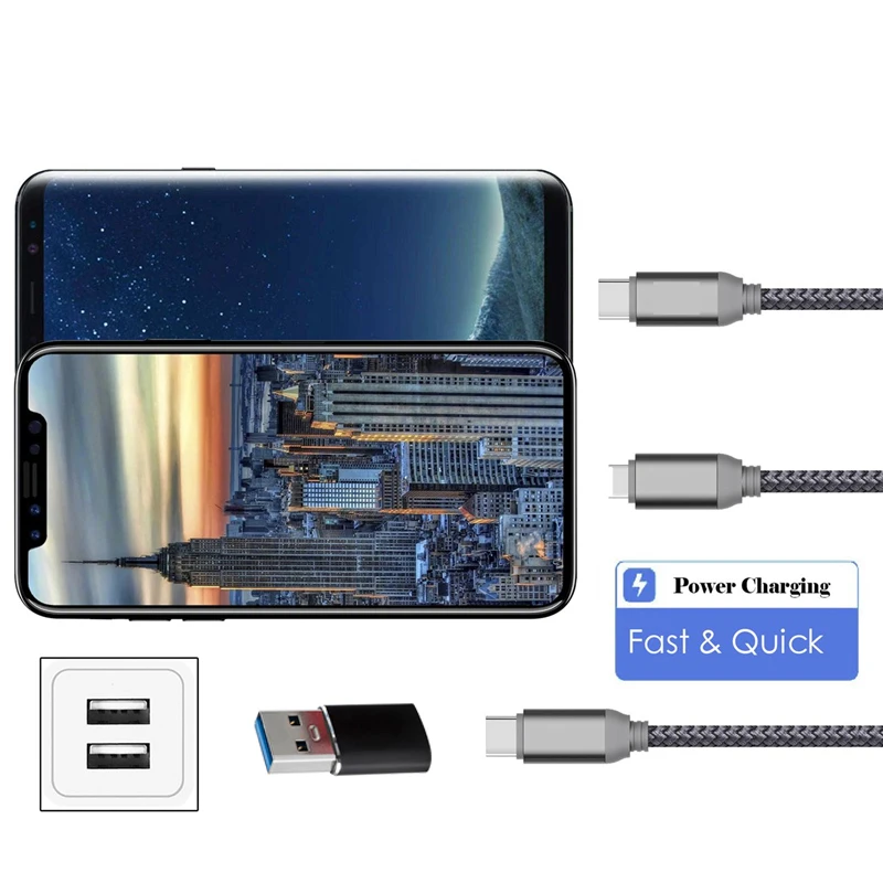 Тип C Женский USB 3,0 Мужской Otg адаптер зарядное устройство конвертер для Macbook Nexus huawei USB C type-C к Usb зарядному адаптеру