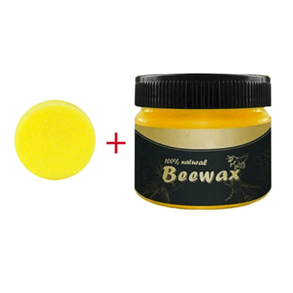 Мебель уход, полировка воском древесины приправы Beewax Водонепроницаемый износостойкая воск Деревянная мебель подметание, снимаемые замачиванием Beewax