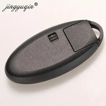 Keyforkess 5 pezzi TWB1J701 Smart Remote Car Key 315MHz ID46 7952 per NISSAN March Tiida Micra Leaf 3 pulsanti Keyless Fob - Jingyuqin 5 pezzi TWB1J701 Smart Remote Car Key 315MHz ID46 7952 per NISSAN March Tiida
