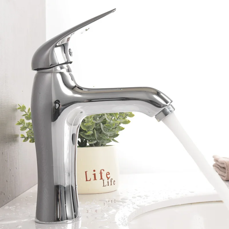 

Factory Direct Selling Copper Basin Faucet Household Single Bore Single-hose Water Tap Bathroom Lavatory Bibcock MT1011D