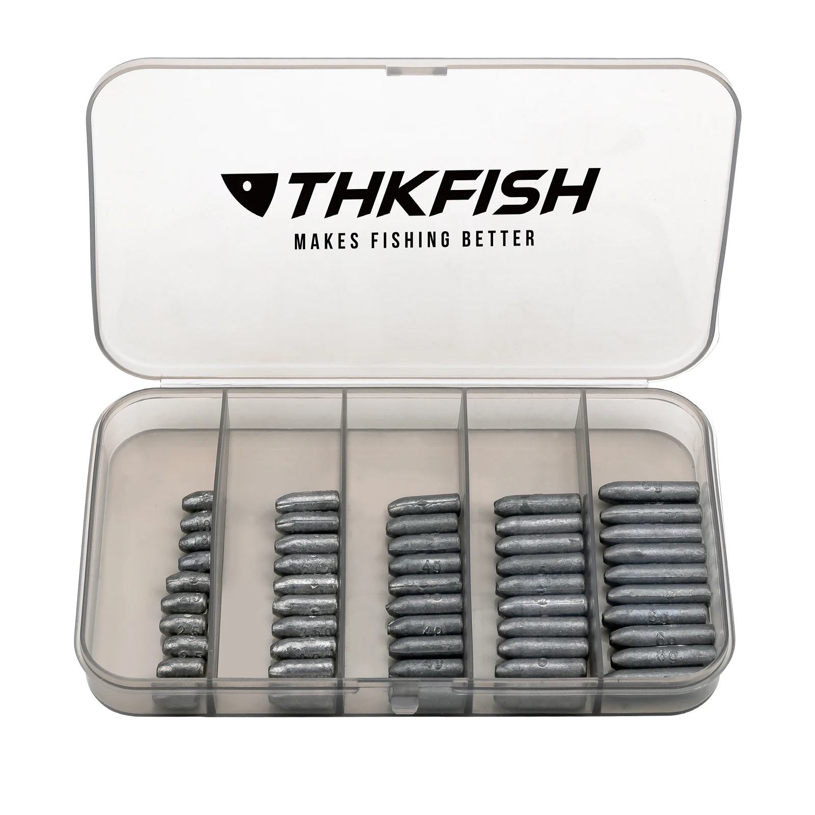 Bullet Weights Rubber Grip Sinkers – Musky Shop