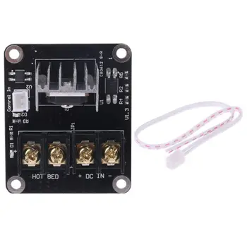 

3D Printer Heated Bed Power Module Hotbed MOSFET Expansion Module Inc 2pin Lead With Cable for Anet A8 A6 A2 Ramps 1.4