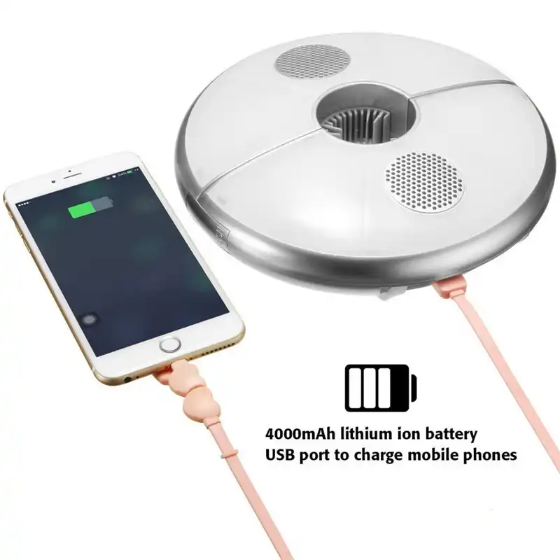 Ledgle Multifunctional Outdoor Led Umbrella Light 48leds Rechargeable Light Bluetooth Speaker Emergency Tent Light Garden Lamp Aliexpress