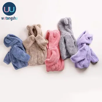 

Toddler Kids Jacket Autumn Winter Baby Jacket Long Sleeve For Boys Clothes Hooded Warm Fleece Coat For Baby Girl Clothes