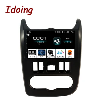 

Idoing 9"4G+64G 8Core Car Android8.1 Audio Video Multimedia Player 2.5D IPS Screen For Renault Duster 2012 GPS+Glonass no 2 din