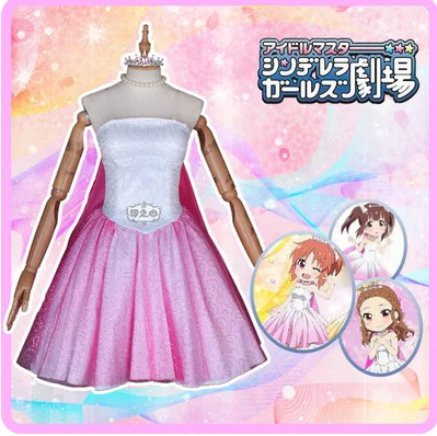 A IDOLM@ STER Золушка для девочек Starlight Stage Kamiya Nao Honda Mio постепенная смена униформа для косплея F - Цвет: A