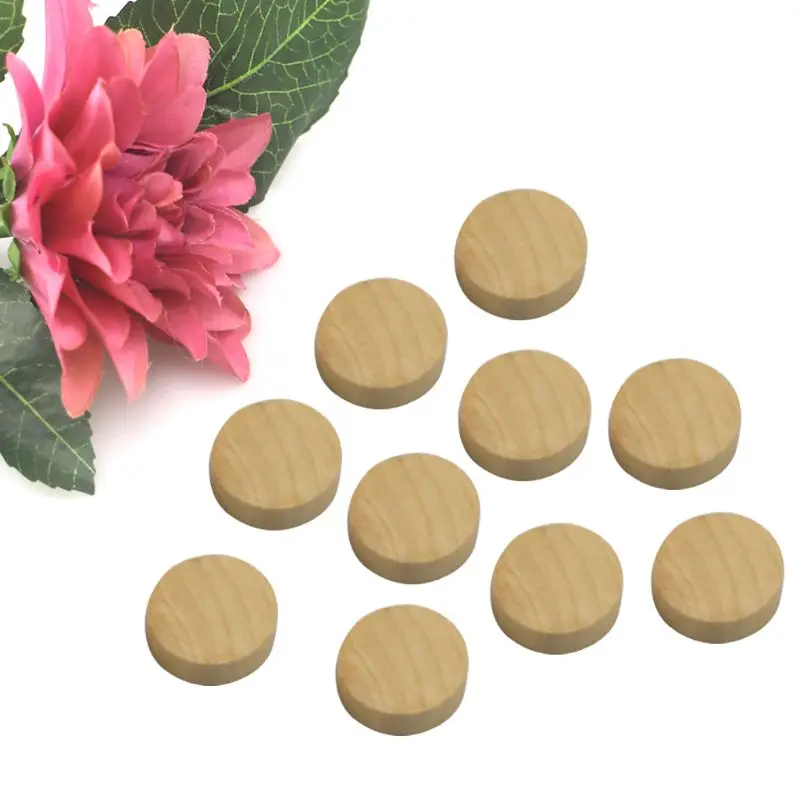 

10pcs Wood Chess Pieces Hockey Catapult Accessories Board Games Parent-child Toy