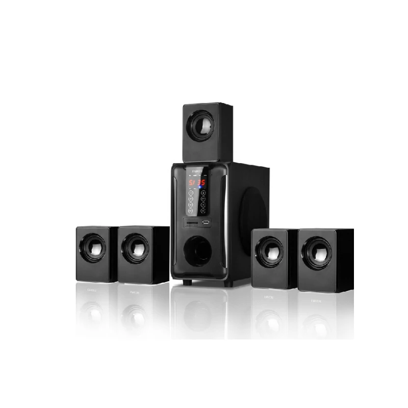 5.1 Channel Home Theater Speaker System BluetoothUSBSDFM Radio Remote Control Touch Panel Dolby Pro Logic Surround Sound | Электроника