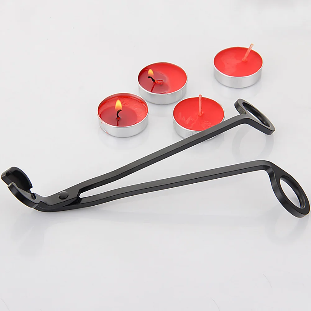 Stainless Steel Candle Trimmer Oil Lamp Trim Scissor Cutter Clipper Tool candle scissors Wicks Holder Home Decoration