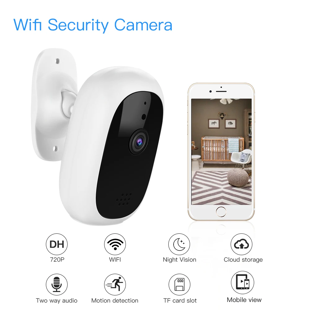 IP камера 720p Беспроводная с Wi Fi и записью звука|Камеры видеонаблюдения| |