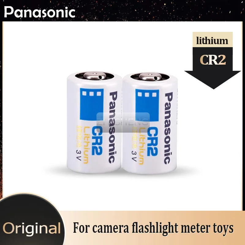 2 шт. литиевая батарея Panasonic CR2 CR15H270 CR15266 3 в 800 мАч для цифровой фотокамеры