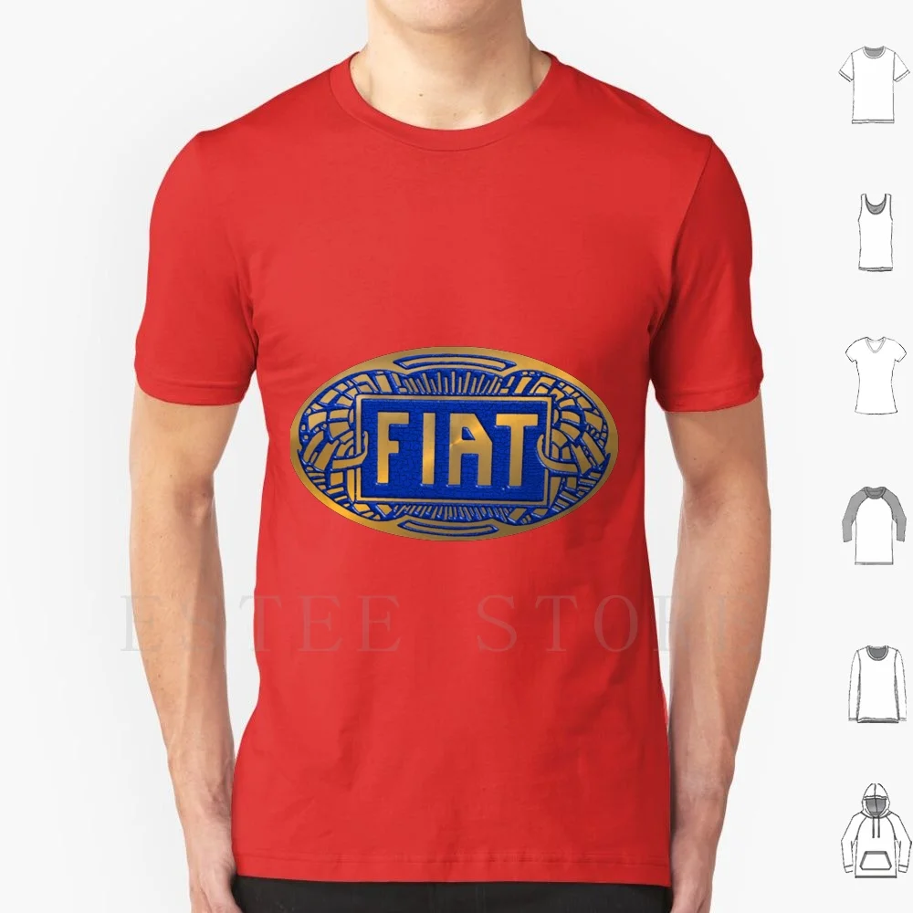 Fiat Fiat Vintage T Shirt Uomo Cotone 6Xl Multipla Abarth 595 Fiat Talento Fiat 127 Fiat Decesimo Fiat Coupé Fiat 128 Fiat
