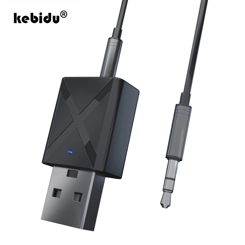 

NEW 5.0 Bluetooth Audio Receiver Transmitter Mini 3.5mm AUX Jack Stereo Bluetooth Transmitter For TV PC Car USB Wireless Adapter