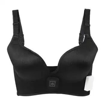 

Massage Bra Electric Breast Bra Infrared Heating Vibration Chest Enlargement Stimulator Enhancer Seamless Back Close Bra