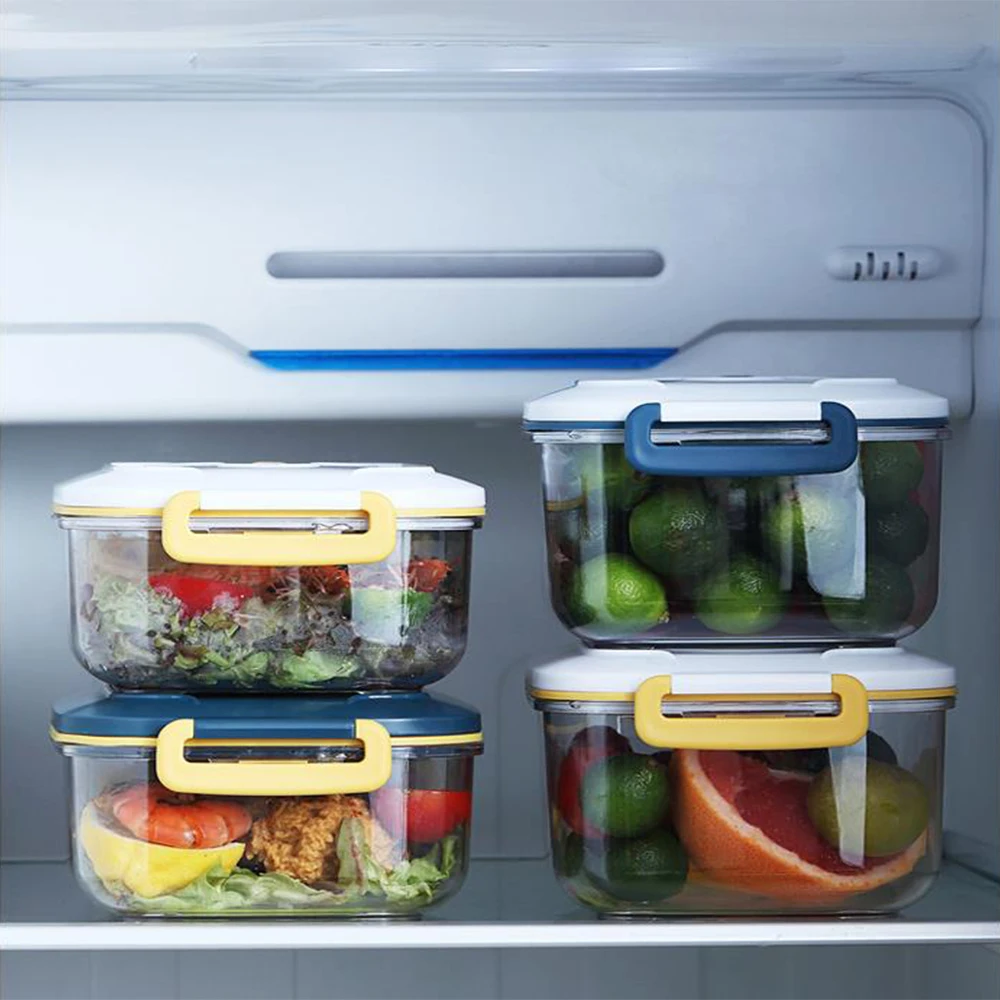 Vacuum Box with Pump Food Containers Protable Lunchbox Electric Vacuum  Fresh-Keeping Fruit Refrigerator Sealing Storage