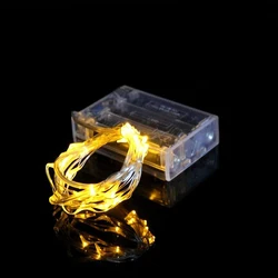 LED fairy lights copper wire string lights holiday decoration 3AA battery garland christmas tree gift new year party decoration