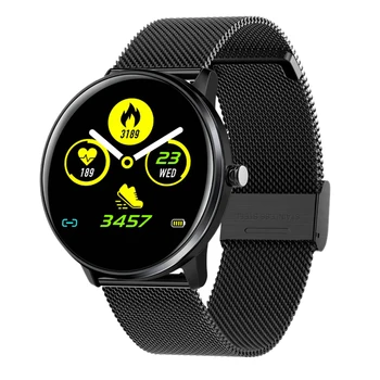 

MX6 Smart Watch Men Women Blood Pressure Heart Rate Monitor IP68 Waterproof Sport Watch Black