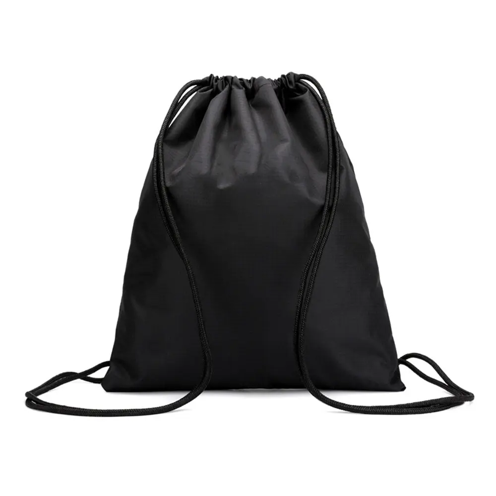 

Fashion Nylon Drawstring Backpack Sports Waterproof Backpack Drawstring Storage Bags Pull Rope Outdoor Beach Bag