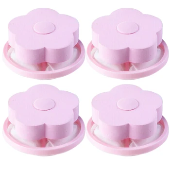 

4* 8×15cm Reusable Hair Remover Washing Machine Filter Replacement Heads Filter