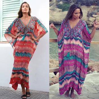 

Outwear Beach Dresses Bikini Cover Up Sarong Sun Kaftan Tunic Swimsuit Pareo Covers Up Beach Outings for woman 2020 Salidas De