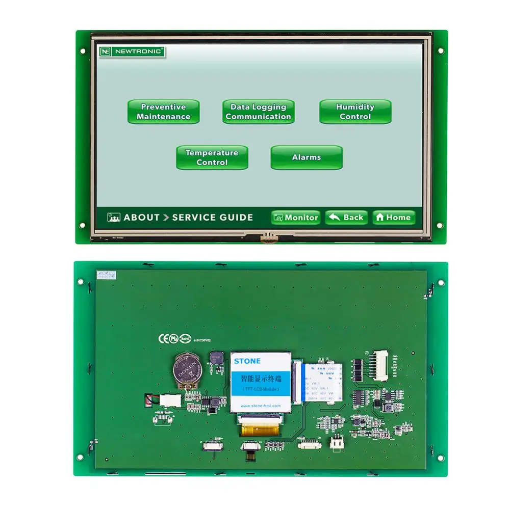 Сенсорный жк дисплей 10 1 дюйма TFT с портом RS485 в системе лифта|lcd screen lamp|screen printing machine