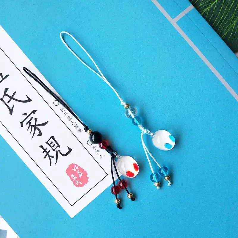 

New Anime Grandmaster of Demonic Cultivation Wangji Wuxian Jiangchen Keychain Crystal Rabbit Pendant