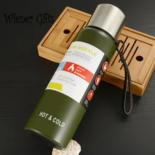 Large Capacity Thermos Water Bottle For Tea Portable Thermal Mug Stainless Steel Cup Sport Cycling Vacuum Flask Insulated