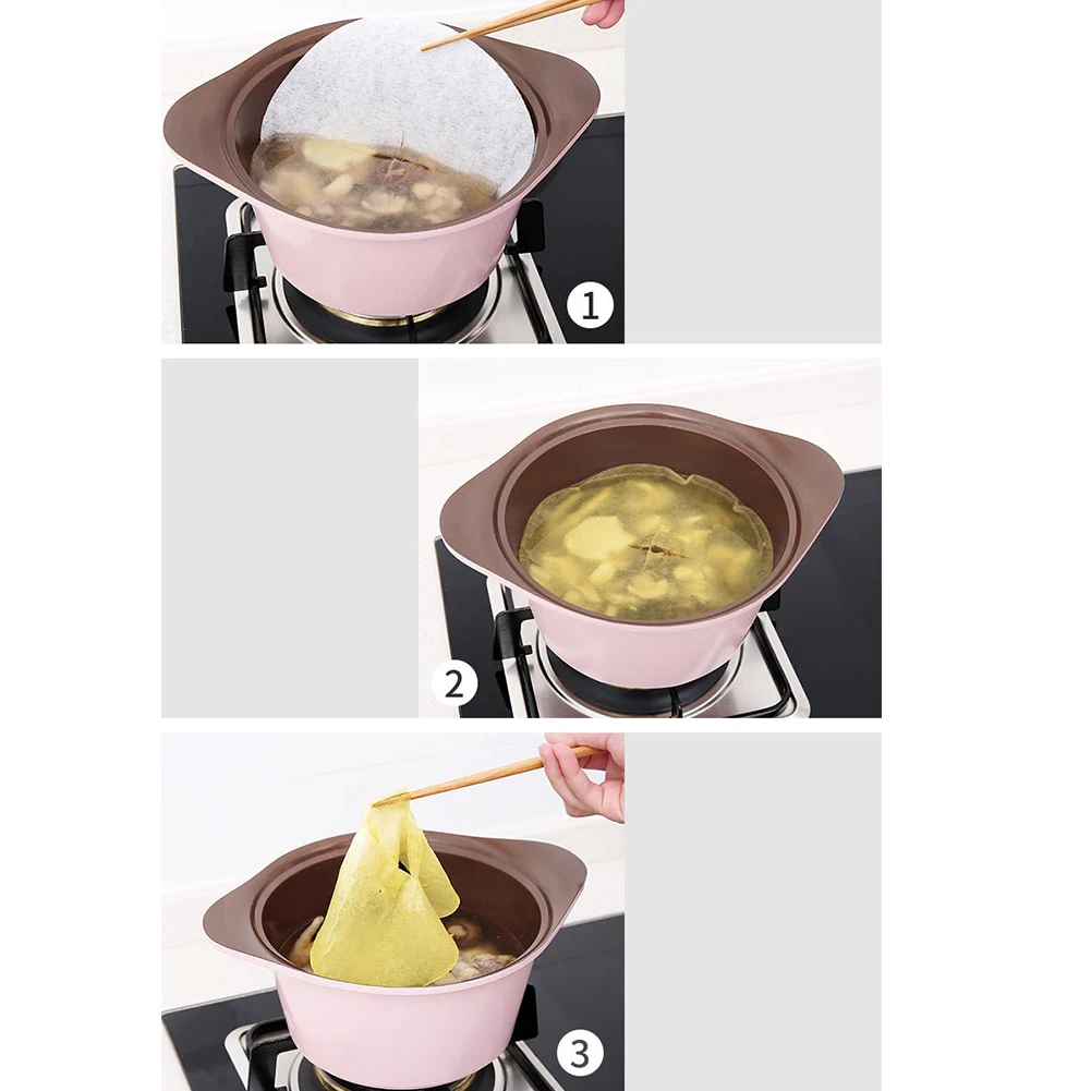 12 шт. круглый одноразовый Фильтр-пленка для супа, впитывающая масло бумага, здоровая кухня, еда, ресторанный инструмент, Нетоксичная плавающая пена