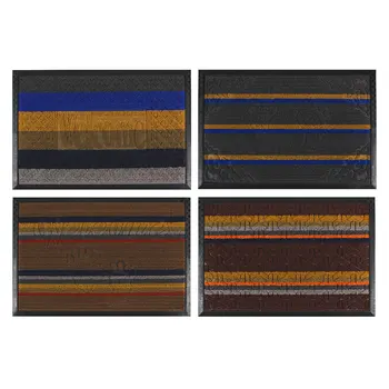 

Vetta mat придверный, tufted with rubber border, bright strip