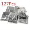 127-164pcs  Heat shrink tube kit Insulation Sleeving termoretractil Polyolefin Shrinking Assorted Heat Shrink Tubing Wire Cable ► Photo 3/4