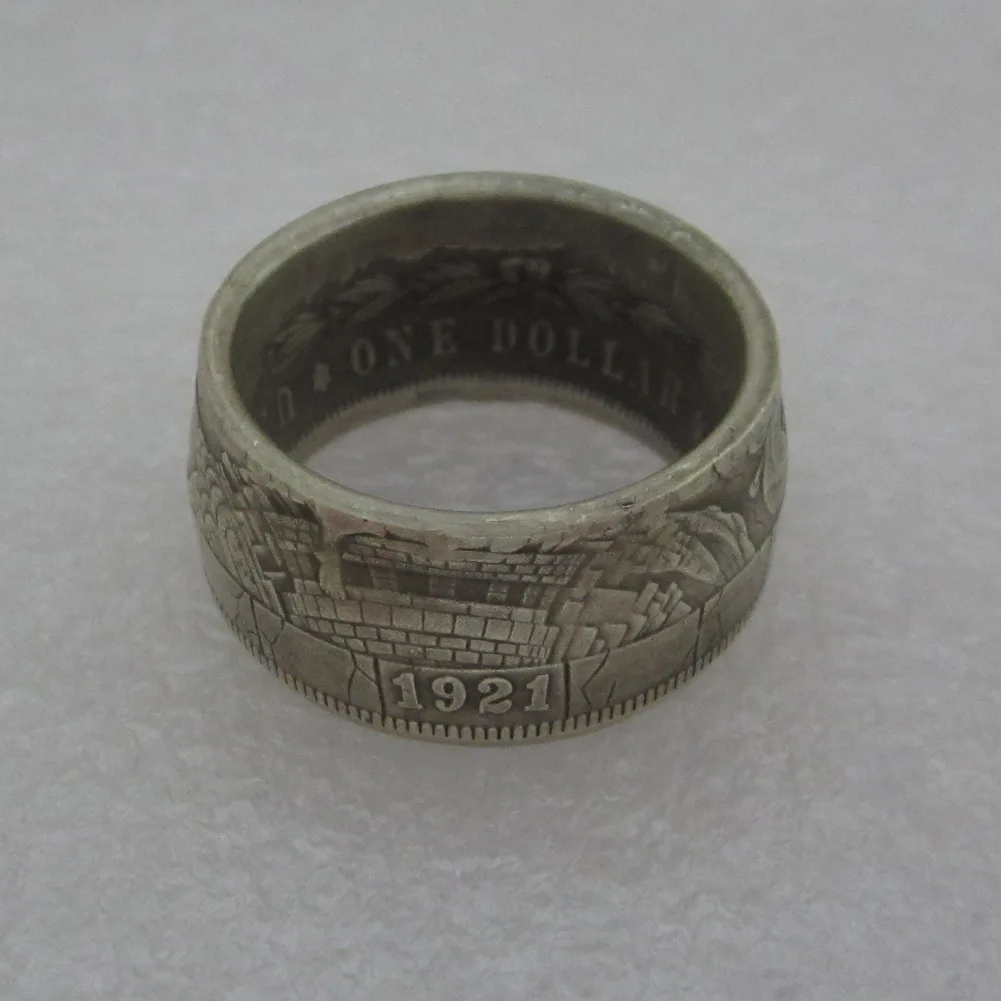 Hobo кольцо для монет Morgan Dollar кольцо ручной работы