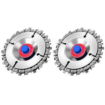 

2Pcs Circular Saw Blade Cutter Tool, Cordless Saw Blades Cutter for 100/115 Angle Grinder, Disc Plunge Wood Cut Wheel